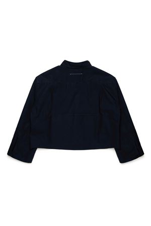 black cotton shirt MAISON MARGIELA KIDS | M60658MM014M6900